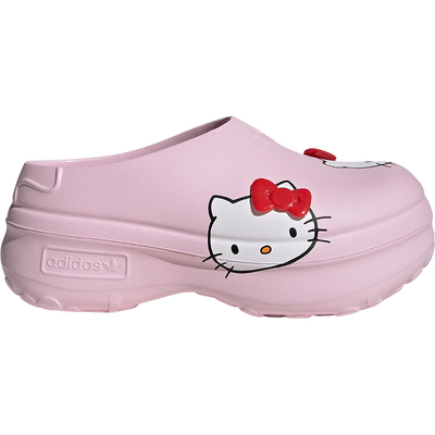 Adidas/阿迪达斯正品Hello Kitty女士凯蒂猫包头休闲拖鞋IG4446