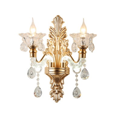 水晶壁灯欧式风格奢华大气别墅