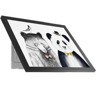 简约有框电表箱挂画遮挡壁画配电箱弱电箱变电箱餐厅玄关现代挂画