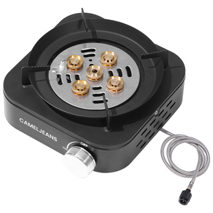 CAMELJEANS卡式炉户外煮茶炉露营卡磁炉家用炉具便携炉子气罐新款