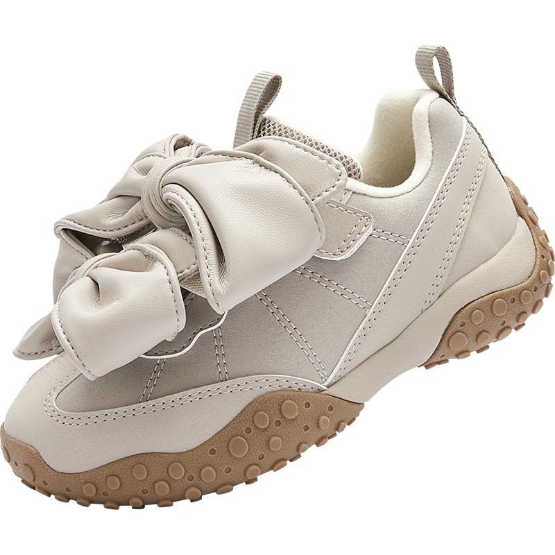 巴拉巴拉童鞋儿童运动鞋女童鞋2025新春秋鞋子老爹鞋芭蕾风德训鞋