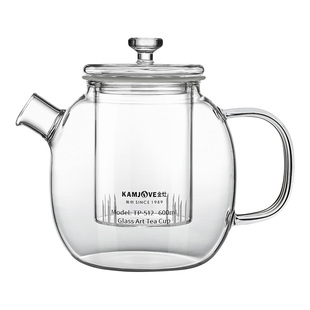 金灶TP-512高硼硅玻璃茶壶家用新款冲泡壶多功能红茶乌龙茶花茶壶