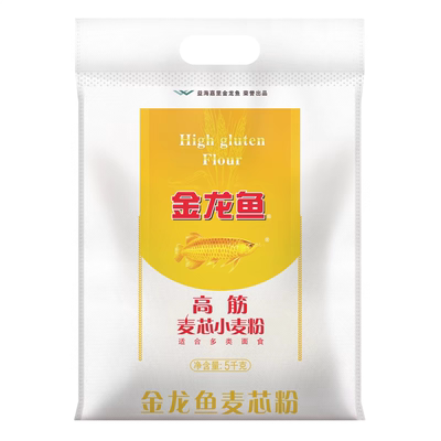 金龙鱼高筋麦芯小麦粉5kg家用
