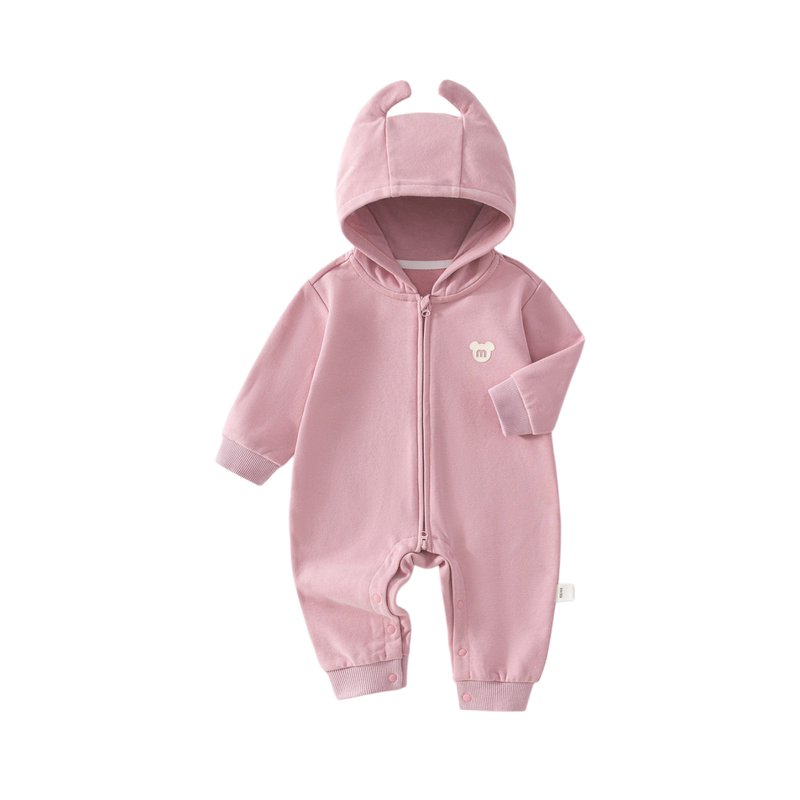 【撤柜专区】品牌专柜  婴儿连帽外出服连体衣秋冬爬服童防风哈衣