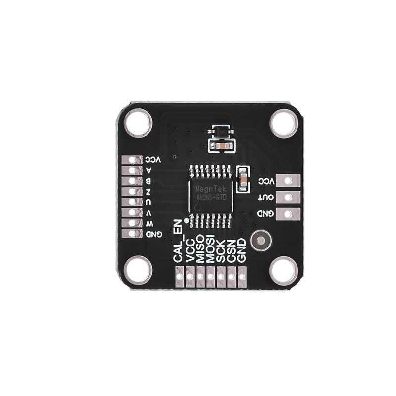 磁编码器 MT6826S 15Bit适用步进无刷电机SPI通讯UVW输出 送 磁铁