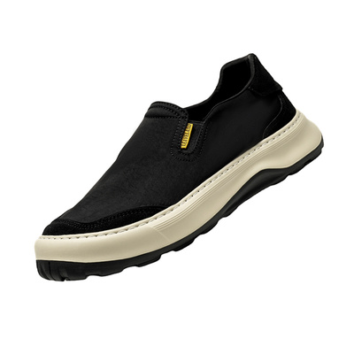 枫叶男鞋软底懒人鞋一脚蹬布鞋
