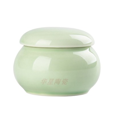 迷你小号陶瓷便携香粉盒