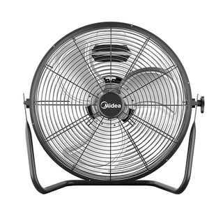 美的趴地扇工业电风扇强力电扇摇头大功率落地扇工地工厂家用风扇