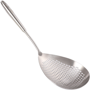 304不锈钢漏勺家用厨房油炸漏网笊篱长柄捞面条饺子沥水大过滤勺
