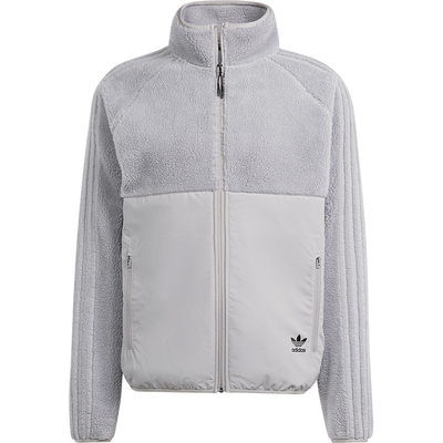 Adidas/阿迪达斯正品三叶草男士保暖摇粒绒拉链外套IS2826