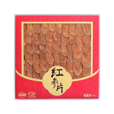 红参片年货礼盒送礼健康中药饮片