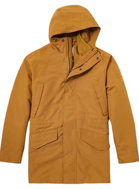 Timberland添柏岚男户外防水防风保暖抓绒内胆三合一冲锋衣A2J5B
