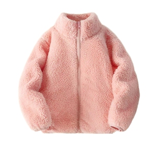 真维斯童装男童加绒外套儿童校服神器上衣大童毛绒秋冬装2023新款