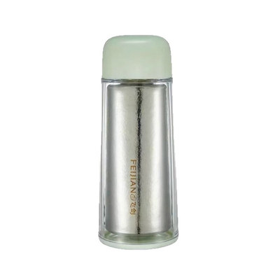 纯钛内胆女神杯水晶钛杯保温杯