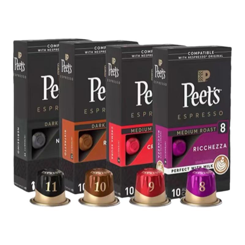 Peet's Coffee皮爷咖啡peets胶囊咖啡适用Nes米家WACACO咖啡机