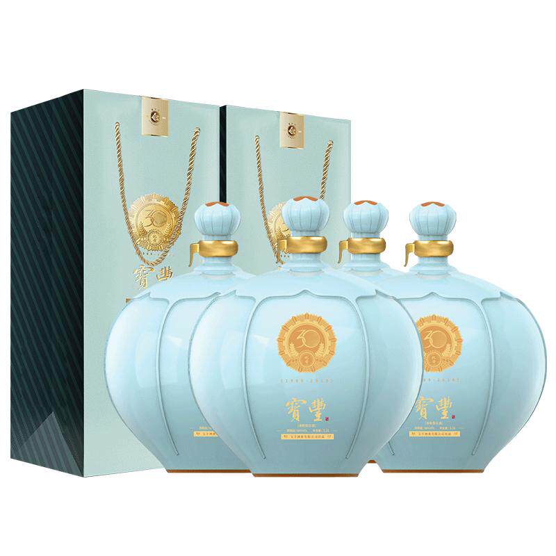 1100ml*4宝丰优质30白酒度清香