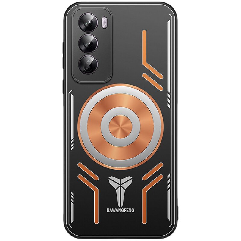 opporeno12紫铜散热手机壳