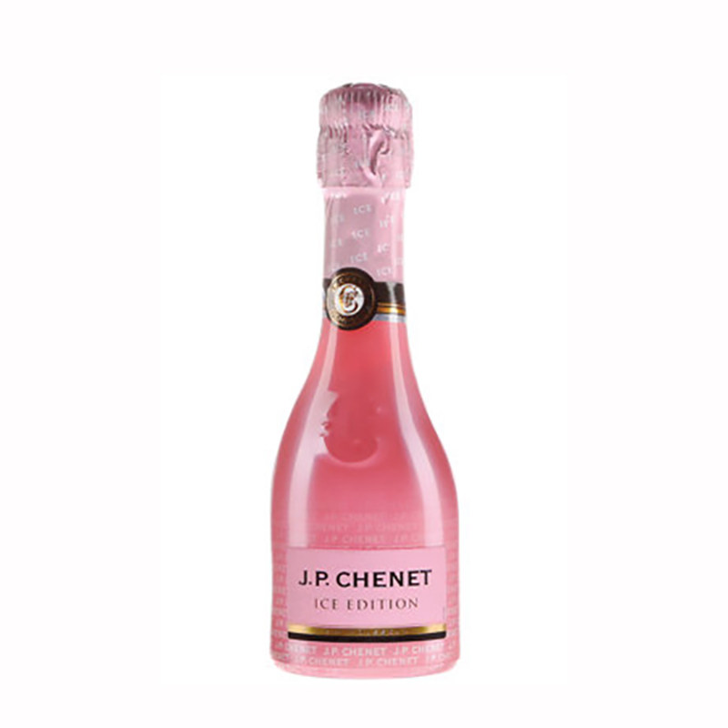 J.P.CHENET起泡酒 法国进口香奈半干桃红气泡白葡萄酒小瓶酒200ML