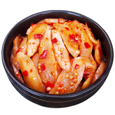 湖南特产姜嫩新鲜腌制片下饭菜