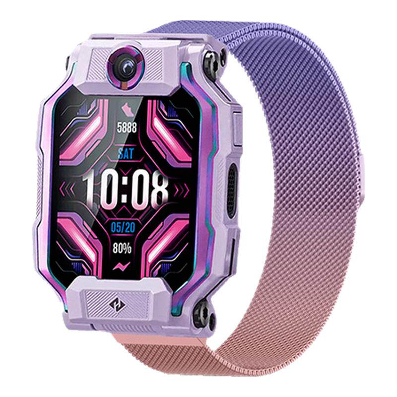 适用小天才电话手表Z11/Z10/Z9/Z8A米兰尼斯表带Z7少年版Z6巅峰版Z5/Z3/Q1R/D3金属磁吸表链通用智能学生配件