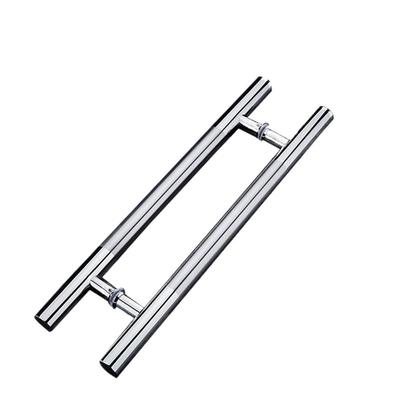 加厚不锈钢木门钢化玻璃门拉手