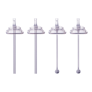 适配赫根鸭嘴奶瓶重力球直饮吸管嘴hen直吸学饮嘴gen奶嘴水杯配件