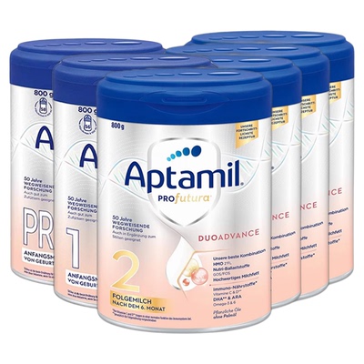 德国直邮 爱他美2段/1段/PRE段白金配方奶粉婴配奶粉800g规格可选