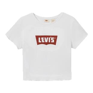 【商场同款】Levi's李维斯女士美式短款休闲修身LOGO短袖T恤003SN