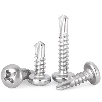 不锈钢十字钻尾螺丝系列包邮