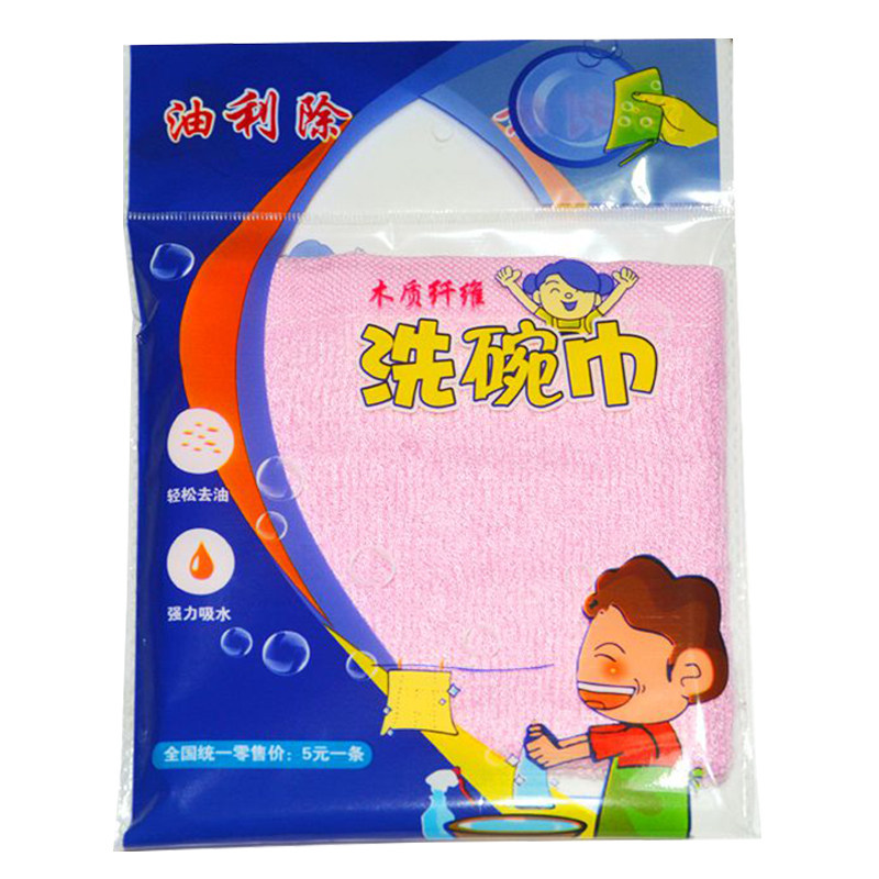 洗碗布油利除木质纤维不粘油