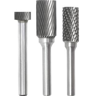 金鹰硬质合金旋转锉刀金属钨钢磨头圆柱型6mm AE AX AEX A1020M06