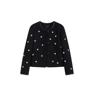 ICE DUST【金属手缝牌装饰外套】设计师品牌 no退可换