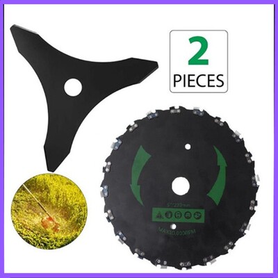 割草机锯树刀片打小竹汽油木头直角机除草机灌电动配件割锯片