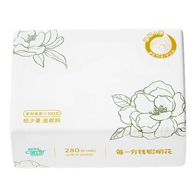 聪妈花语抽纸优等品大包