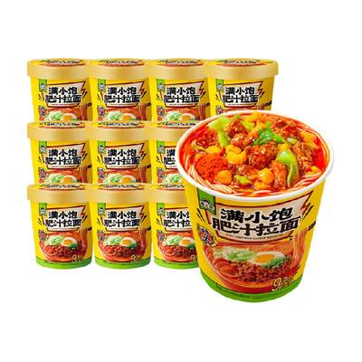 满小饱肥汁拉面112.6g×12桶