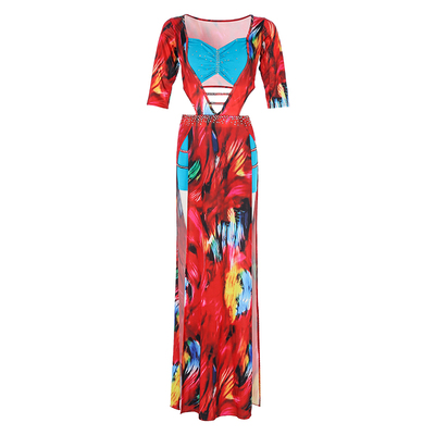 倾城之舞精致袍子shaabi演出服