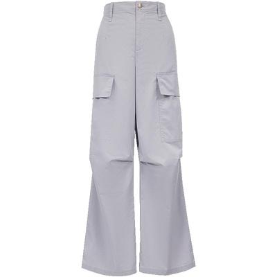 ONLY宽松纯色长裤阔腿裤休闲裤