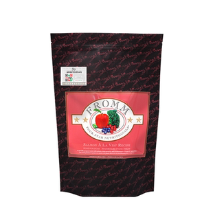 【官旗店】福摩FROMM经典三文鱼蔬果成犬幼犬美毛亮毛狗粮1.8KG