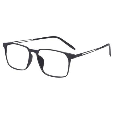 配高清玻璃镜片近视眼镜男士纯钛