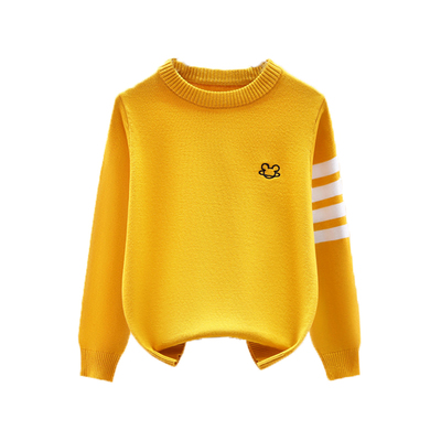 春秋款薄款男童毛衣纯棉针织衫潮