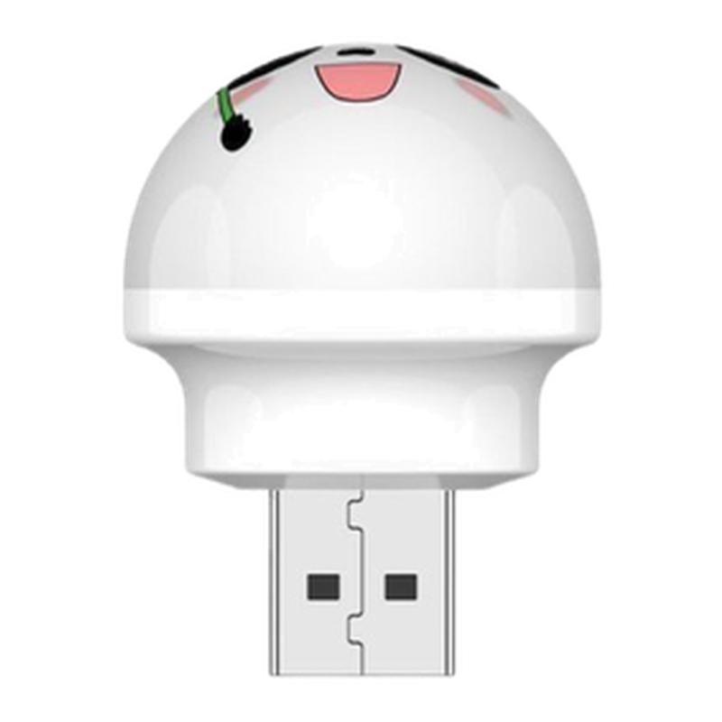 语音控制小夜灯熊猫智能声控usb