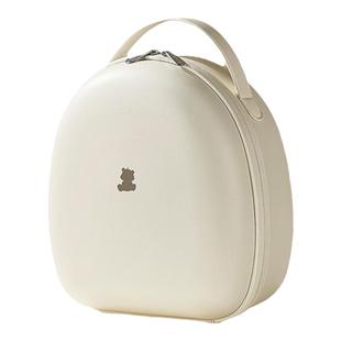 小白熊免手扶双边电动吸奶器全自动便携贝壳收纳包配件无极挂脖