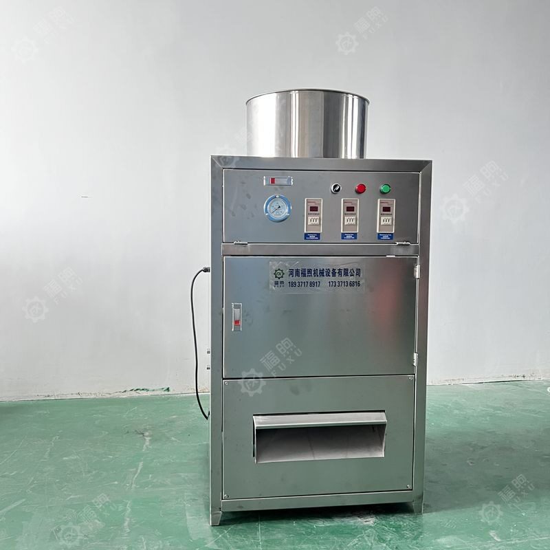 无损伤大蒜剥皮机 链条式剥蒜机视频 福煦大蒜脱皮机