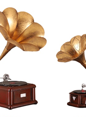 复古怀旧留声机家居装饰摆件