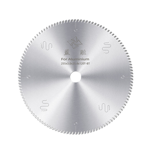 蓝胜切铝合金锯片120齿255/355mm超薄铝型材锯铝机圆锯专用切割片