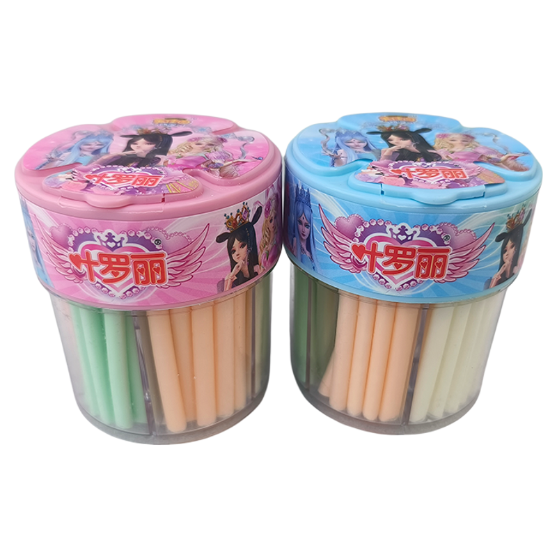 美佳园cc棒酸甜100g罐装吸管糖