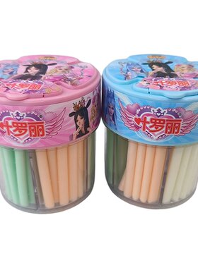 美佳园cc棒酸甜100g罐装吸管糖