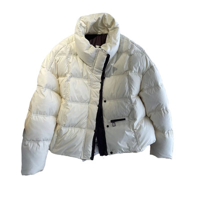 短款鹅绒加厚面包羽绒服