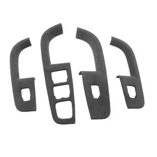 理想one中控面板排挡壳内饰翻毛皮档把贴改装饰车内扶手箱保护套