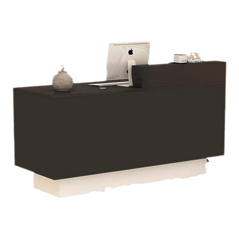 服装店吧台收银台现代简约美容院前台桌美甲美发理发店柜台接待台